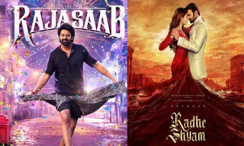 రాజా సాబ్.. రాధే శ్యామ్.. ఏదో తేడాగా ఉందే?