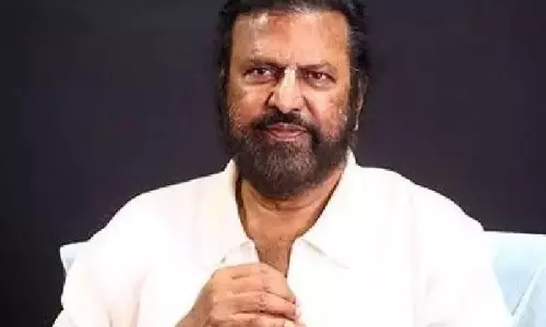 కాంగ్రెస్  పై మోహన్  బాబు ఆసక్తికర వ్యాఖ్యలు... అయోధ్యకు వెళ్లడం లేదు!