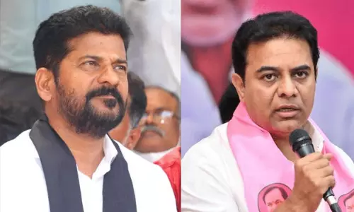 రేవంత్  వర్సెస్  కేటీఆర్... మధ్యలో కరెంట్  బిల్!