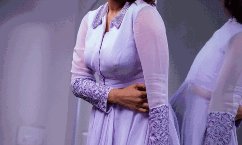 Rashmi Gautams Lavender Look Sparks Fashion Frenzy