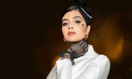 Sreemukhi in White Make Heads Turn