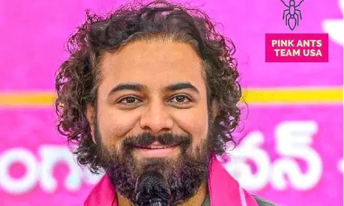 గడ్డంతో ఉన్న కేటీఆర్  డిఫరెంట్  లుక్  పిక్  చూశారా?