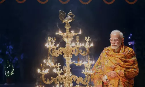 ఢిల్లీలో మోడీ ఇంట రామజ్యోతిని  చూశారా?