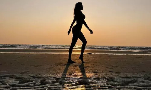 పిక్ టాక్ : బీచ్ లో అందాల శిల్పం పిక్ టాక్ : బీచ్ లో అందాల శిల్పం