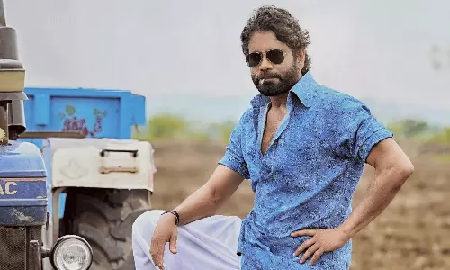 #DNS నాగార్జున పర్ఫెక్ట్ ప్లేస్ మెంట్..!