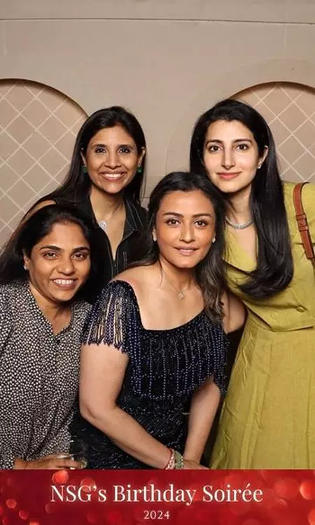 Nara Brahmani Attends Namratas Birthday Celebrations