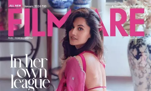 పిక్ టాక్ : పింక్ చీర కట్టులో సొట్టబుగ్గల సుందరి