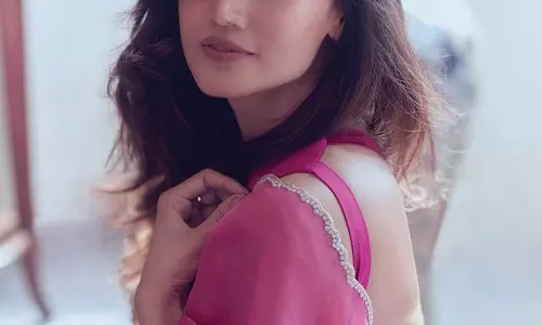 Taapsee Pannu Graces Filmfare Cover in Stunning Saree