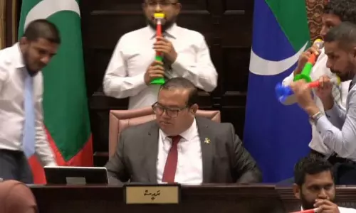 పార్లమెంటులో పిడిగుద్దులు గుద్దేసుకున్న ఎంపీలు