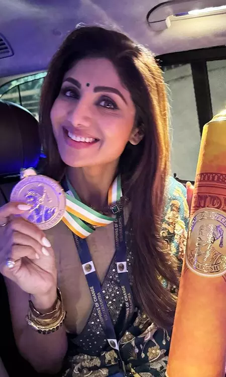 Regal Shilpa At An Award Event