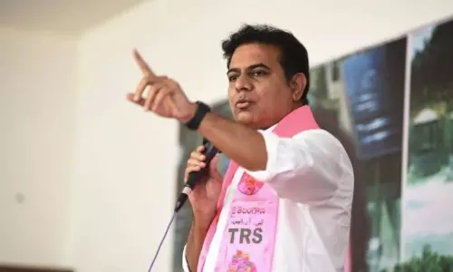 మైనార్టీల గురించి గుండెలు బాదుకునే కేటీఆర్.. దీనికేమంటావ్?