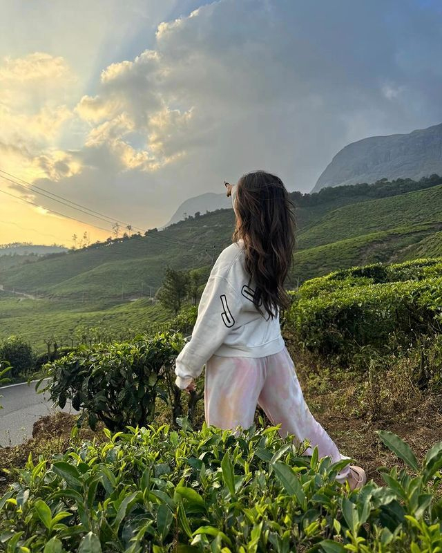 Stunning Sree Leela Chilling In The Hills!