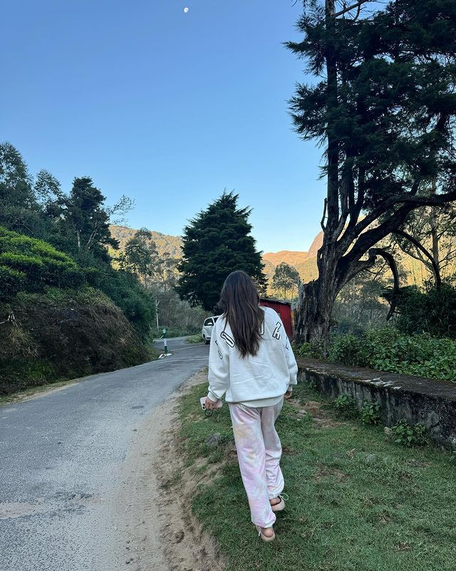 Stunning Sree Leela Chilling In The Hills!