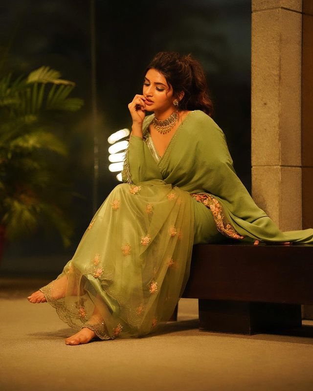 Stunning Sree Leela Chilling In The Hills!