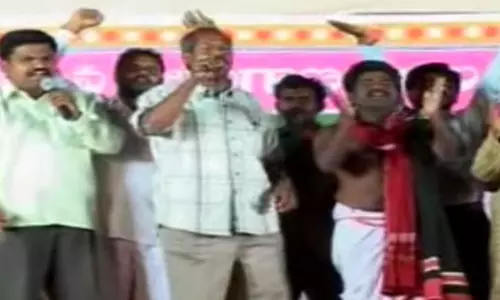 తెలంగాణా అధికార గీతం జయ జయహే తెలంగాణా...!