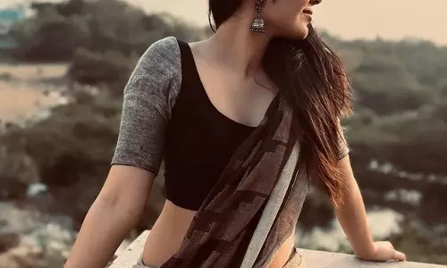 Kushitha Kallapu steals the spotlight in THIS saree