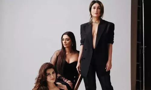 పిక్ టాక్ : బ్లాక్‌ లో ముగ్గురు ముద్దుగుమ్మలు