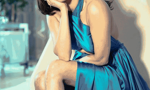 Ankita Lokhande Dazzles In Blue Cut-Out Dress