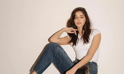 Ananya Pandays Fashion Win with White, Denim, and Glam!