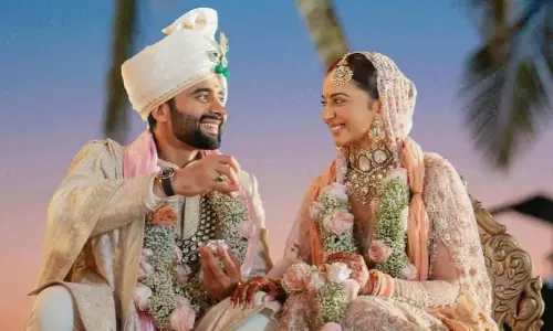 నావాడివి ఎప్ప‌టికీ.. పెళ్లికూతురు ర‌కుల్ ప‌ర‌వ‌శం