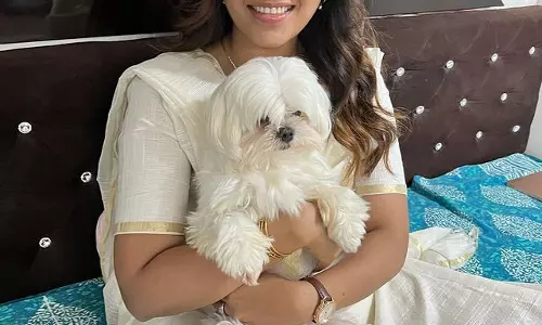 Anjali twinning with her boy !