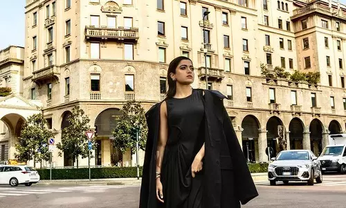 Rashmika Mandanna Wows Milan Fashion Week