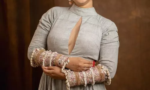 Sravanthi Chokarapu Staggers in Cutout Dress Sravanthi Chokarapu Staggers in Cutout Dress