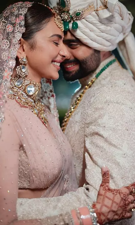 Rakul Preet Singh shares a few more pictures from her fairytale wedding