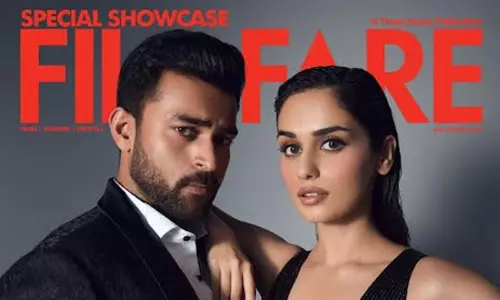 మ్యాగజైన్ పై వరుణ్- మానుషి.. గ్లోరియస్ కెమిస్ట్రీ