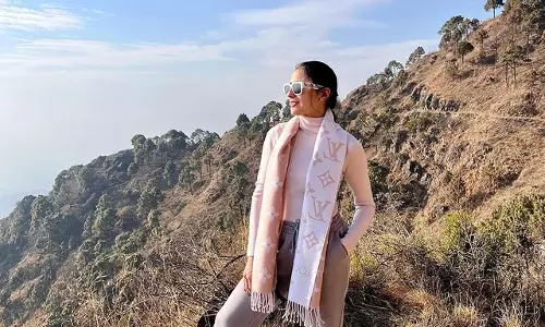 Sara Ali Khan Seeks Solace in the Hills