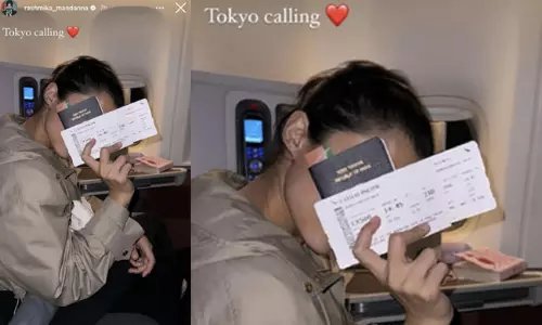 శ్రీవల్లి అర్జెంట్‌ టోక్యో ప్రయాణానికి కారణం ఇదే...!