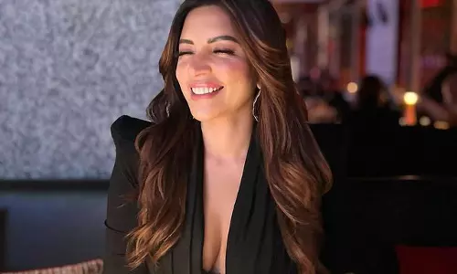 Shama Sikanders Cool Black Outfit Pics on Instagram