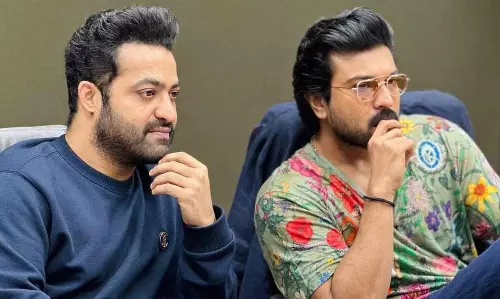 ఎన్టీఆర్‌, చరణ్‌ లకు జక్కన్న సెంటిమెంట్‌...!