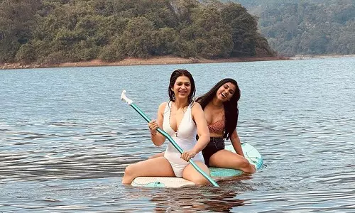 Shraddha Das Shines in Womens Day Pictures: Smiles, Nature, and Fun!