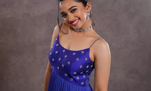 Saanve Megghana: Effortlessly Chic in Blue