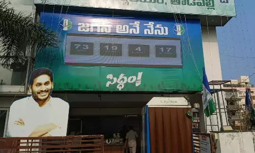 కౌంట్ డౌన్ క్లాక్ : మరో 73 రోజులలో అంటూ వైసీపీ షాక్...!