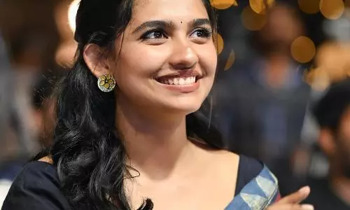 Mamitha Baiju, goddess of beauty in blue