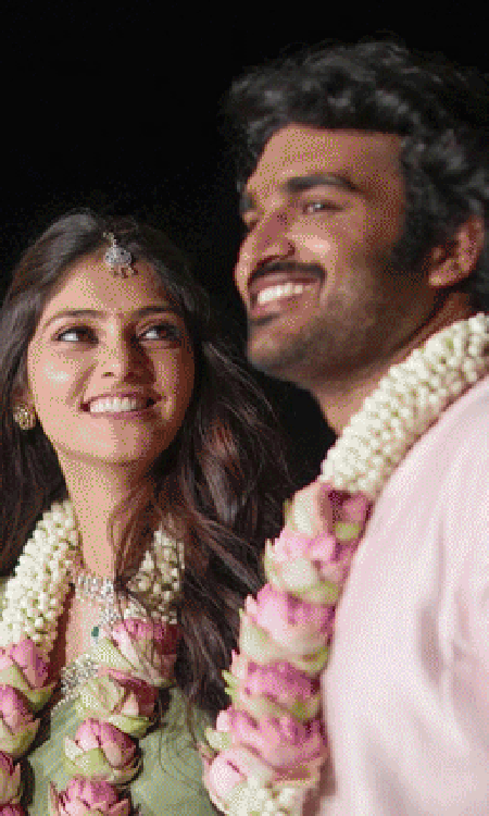 Kiran Abbavaram and Rahasya Goraks Adorable Engagement Pics