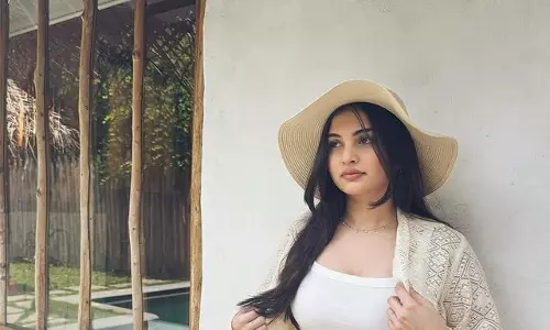 Bubbly Lady In 3 Piece Suit