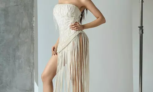 Nikki Tamboli Sizzles in White Hot Dress