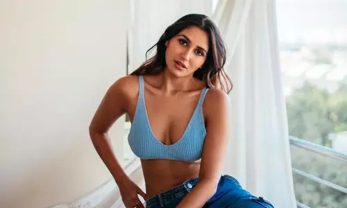 Nikita Duttas Stylish Blue Attire Turn Heads