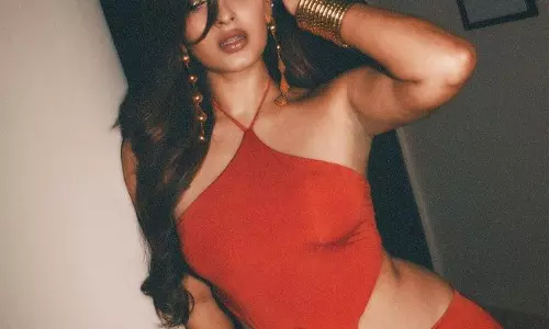 Karishma Sharmas Gorgeous Red Dress Look on Instagram!