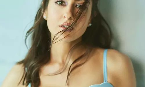 Sara Ali Khans Lovely Moments in Sky-blue