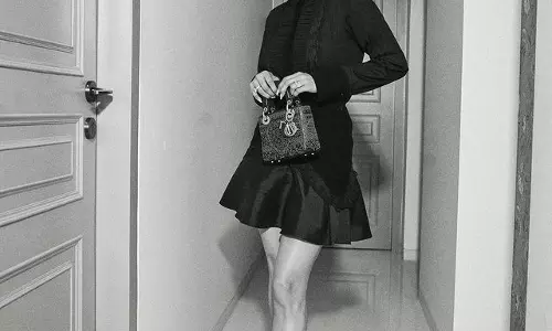 Mouni Roy Stuns in Black in Her Latest Photoshoot