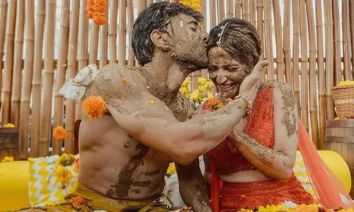 Kriti Kharbanda and Pulkit Samrats Unique Haldi Celebration with Multani Mitti