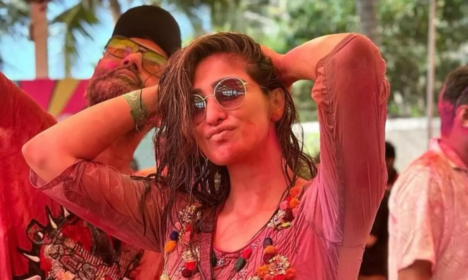 Rai Laxmis Stunning Holi Celebration Photos