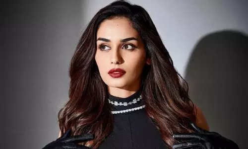 Manushi Chhillar Slays in Black Attire!