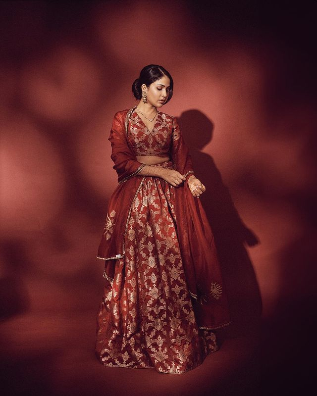 Lavanya Tripathi Soars in Stripes Lavanya Tripathi Soars in Stripes