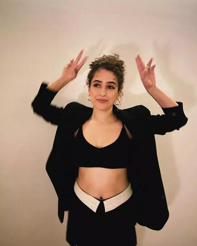 Sanya Malhotra Makes a Splash in Stunning Bikini Pic