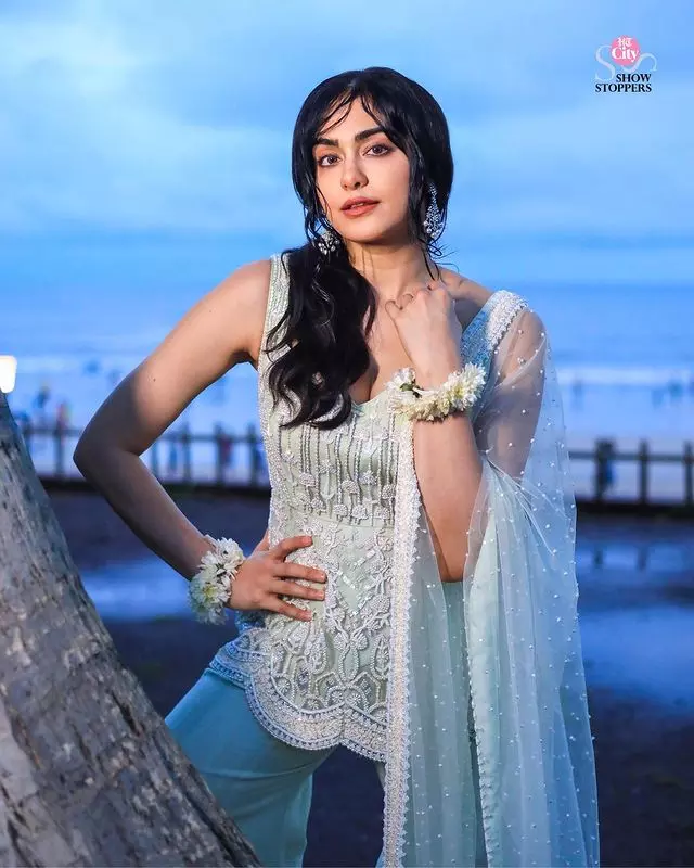 Adah Sharma Blooms in Floral Fantasy Adah Sharma Blooms in Floral Fantasy